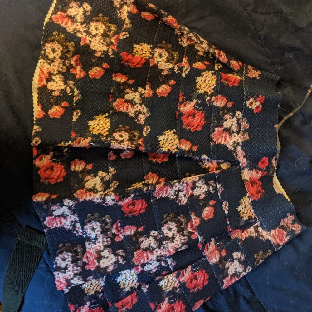 Floral party skirt